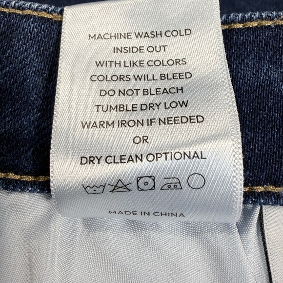 Lovervet by Vervet DK Wash-Plus High Rise Ankle Skinny Jeans Sz 18W Women’s EUC - Picture 13 of 13